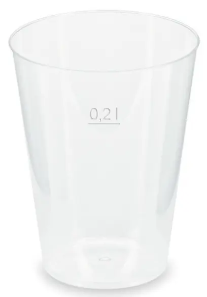 Kelímky vratné 0,2l 40ks