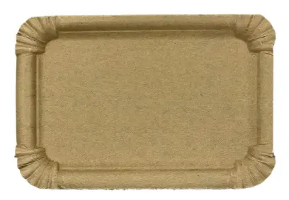 Papírové tácky Kraft nepromastitelné 10x16cm 250ks