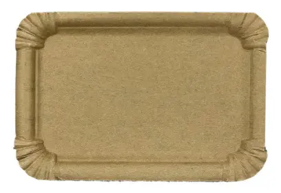 Papírové tácky Kraft nepromastitelné 13x20cm 250ks