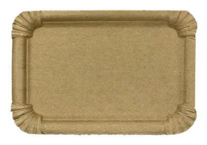 Papírové tácky Kraft nepromastitelné 16x23cm 250ks