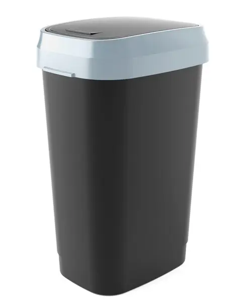 Odpadkový koš Dual Swing 50l černý