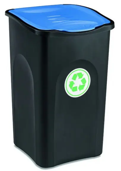 Odpadkový koš Ekogreen 50l modrý