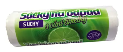 Odpadkové pytle s uchy 12l bílé