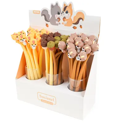 Pero gelové Silky 27 Squirrel mix