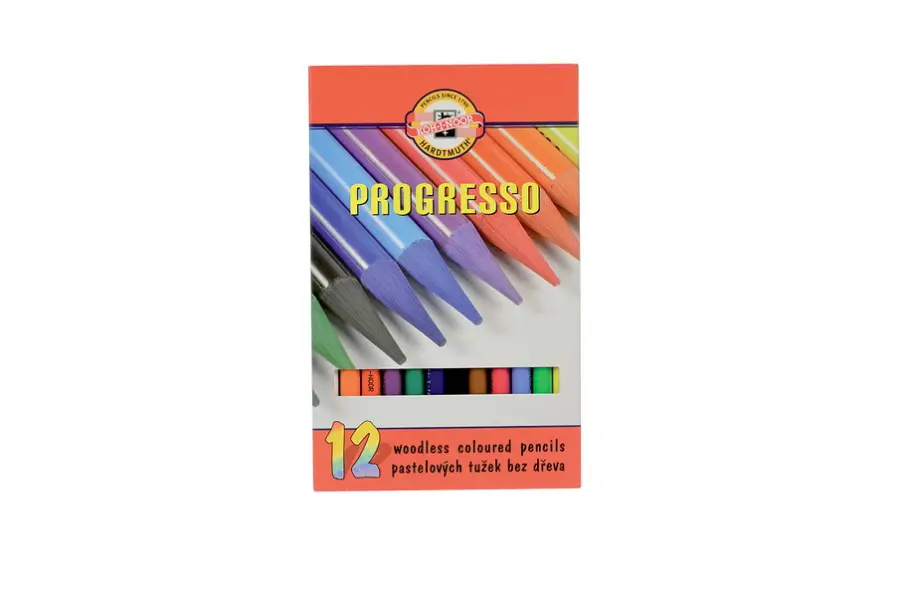 Pastelky Progresso 12barev