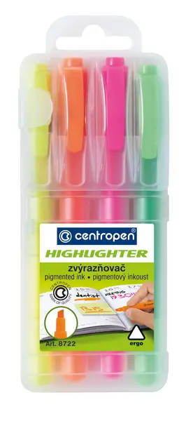 Zvýrazňovač 8722 sada 4ks