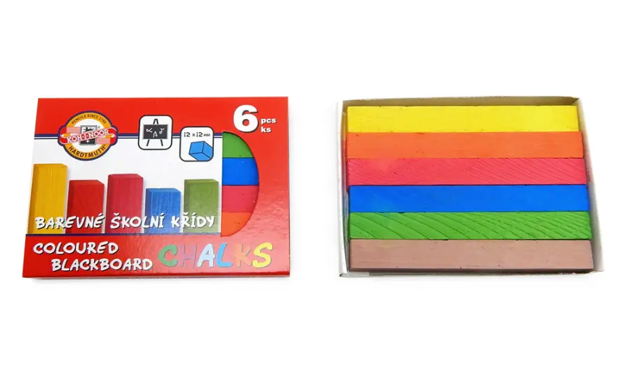 Křída 160/6 barevná