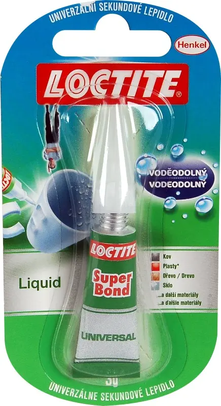 Vteřinové lepidlo Loctite Super Bond
