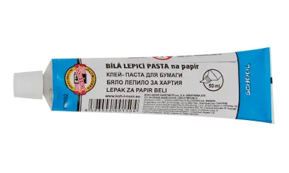 Pasta lepicí 50 ml bílá v tubě