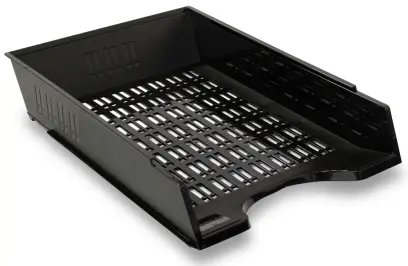 Zásuvka děrovaná Donau černý