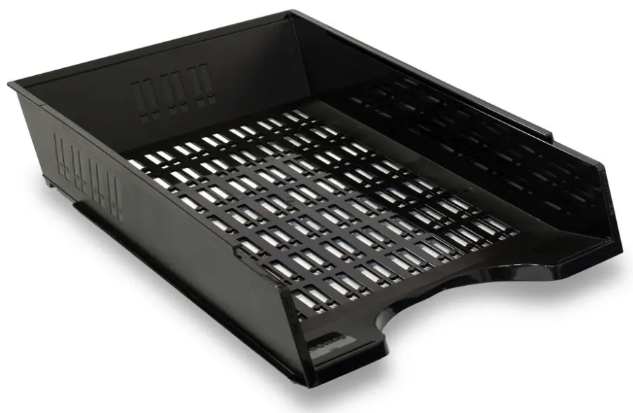 Zásuvka děrovaná Donau černý