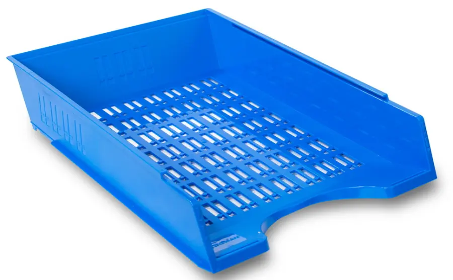 Zásuvka děrovaná Donau modrý