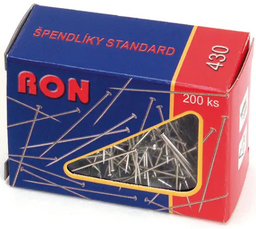 Špendlíky RON 430 niklované