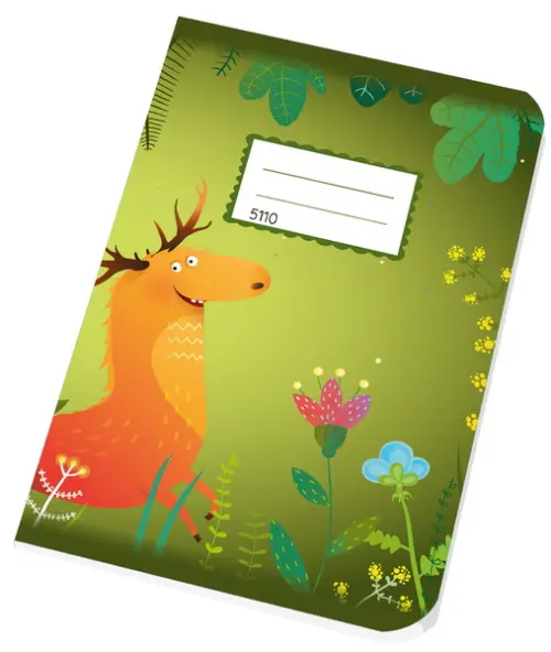 Sešit Junior 5110 čtverečkovaný 10 x 10 mm