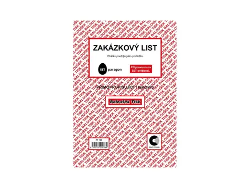 Listy zakázkové A5 SP