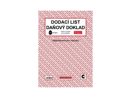 Dodací listy A4 SP