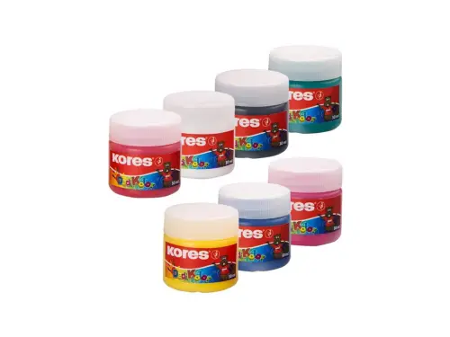 Barvy prstové 7 barev 30 ml