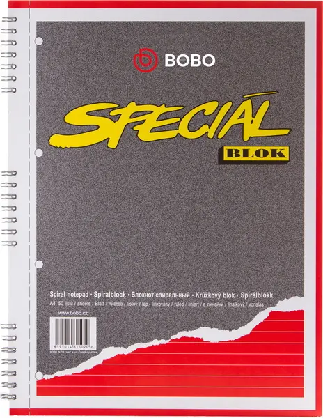 Blok spirálový Speciál A4 linkovaný
