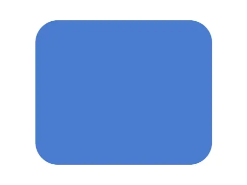 Podložka pod myš měkká modrá tenká