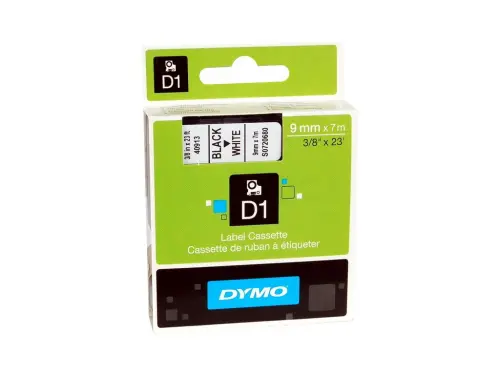 Páska D1 9 mm černo/žlutá pro LM100, 5500
