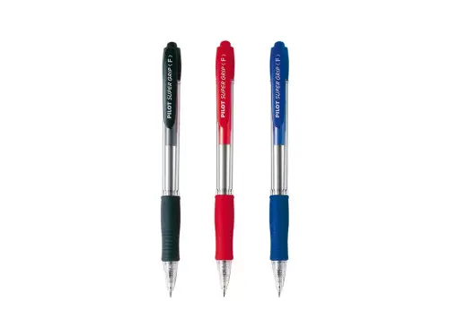 Kuličkové pero BPGP10RF červené Super Grip