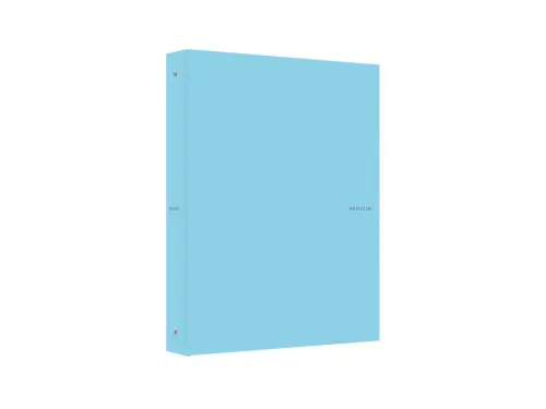 Pořadač 4 kroužkový 40 mm Pastelini modrý