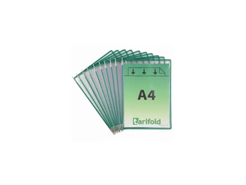 Kapsy závěsné Tarifold zelené 10 ks