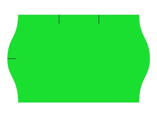 Etikety cenové 25x16 mm zelené CONTACT 1100 etiket