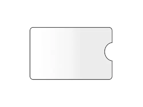 Obal na kreditní karty 60 x 89 mm 100 ks