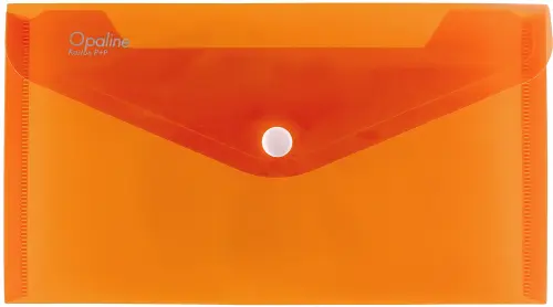 Obálka plastová s drukem DL oranžová