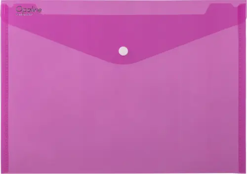 Obálka plastová s drukem A5 červená