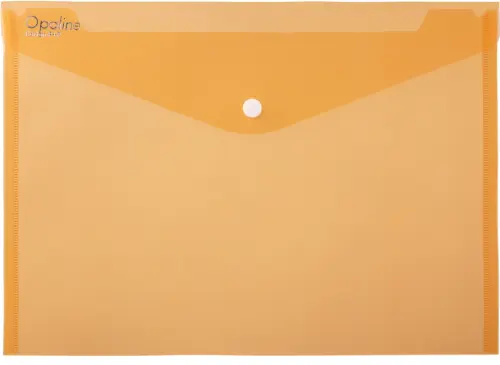 Obálka plastová s drukem A5 oranžová