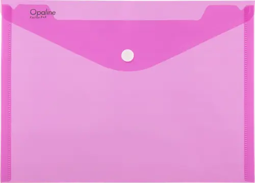 Obálka plastová s drukem A4 červená