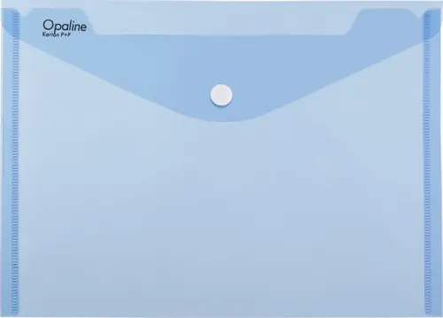 Obálka plastová s drukem A4 modrá