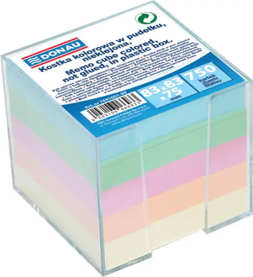 Krabička s papírovými lístky krabička s barevnou náplní