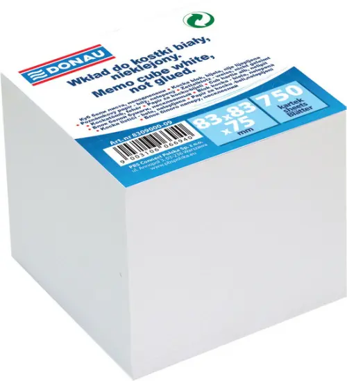 Náplň do krabičky s papírovými lístky bílá