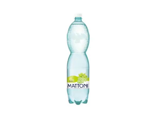 Voda Mattoni perlivá 6 x 1,5 l bílé hrozny