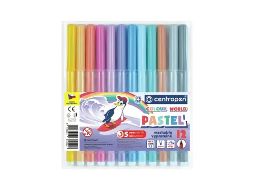 Popisovač 7550/10 sada Pastel Ergo vypratelný inkoust