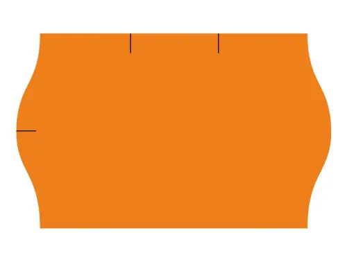 Etikety cenové 25x16 mm oranžové CONTACT 1100 etiket