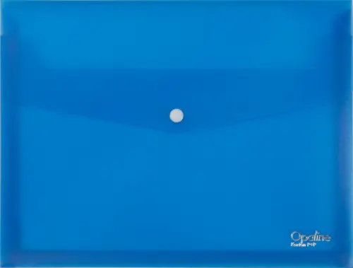 Obálka s drukem prostorová A4 modrá