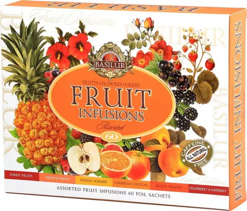Čaj Basilur Fruit Infusions 60ks