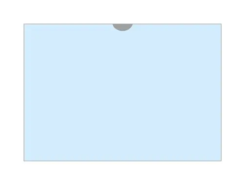 Obal A5 U 150 mic. PVC na šířku hladký 100 ks