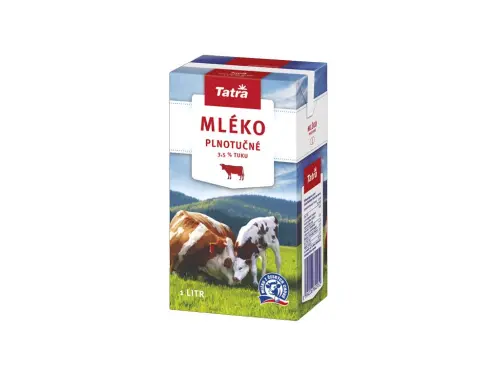 Mléko plnotučné 1l 3,5%