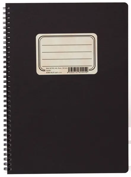 Blok spirálový Retro A4 čtverečkovaný