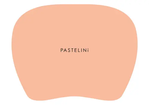 Podložka pod myš Pastelini meruňková