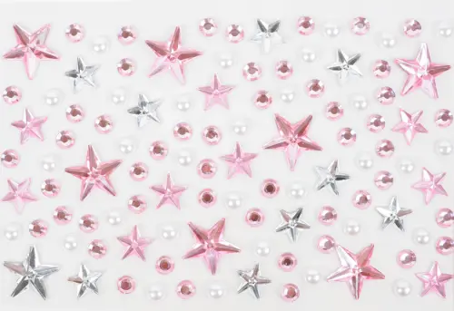 Kamínky samolepicí 05 hvězdy 10ks