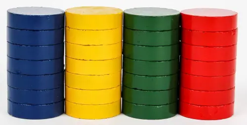 Magnety 20 mm 28 ks barevné