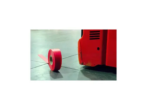 Páska označovací 50 mm x 33 m červená