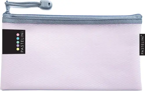 Obálka se zipem síťovaná PASTELINI DL růžová