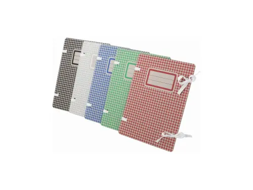 Spisové desky A4 s potiskem červené